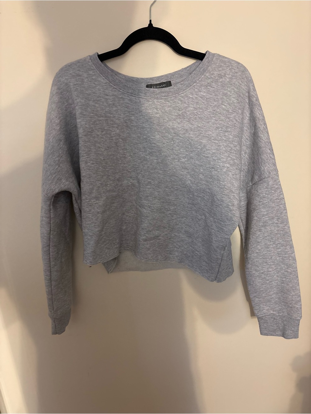 Womens Cropped Crewneck Sweatshirt Size Small Primark